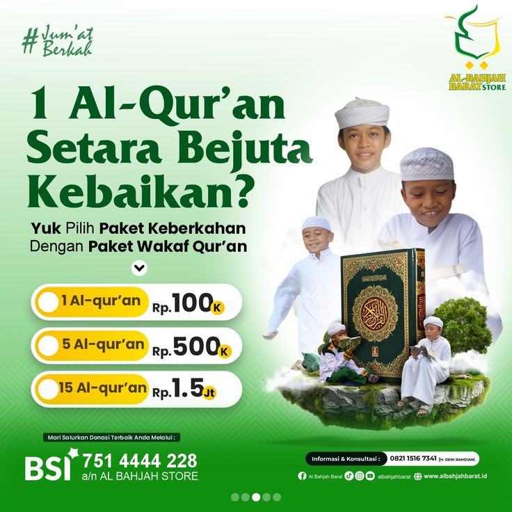 SEDEKAH SUBUH, Tebar Quran Layak Pelosok Negeri